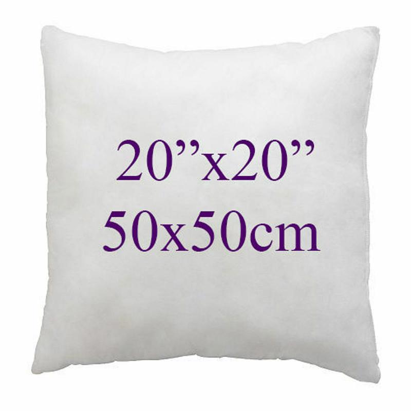 Chilimilii Set of 2 Hollow Fibre Cushion pads,Inserts,Fillers,Inners- Bounce Back Square Cushion pads- White Polyester Square cushions-Hotel Qualtiy Square cushions available in 14" 16" 18" 20" 22" 24" 26" 28" 30" 4
