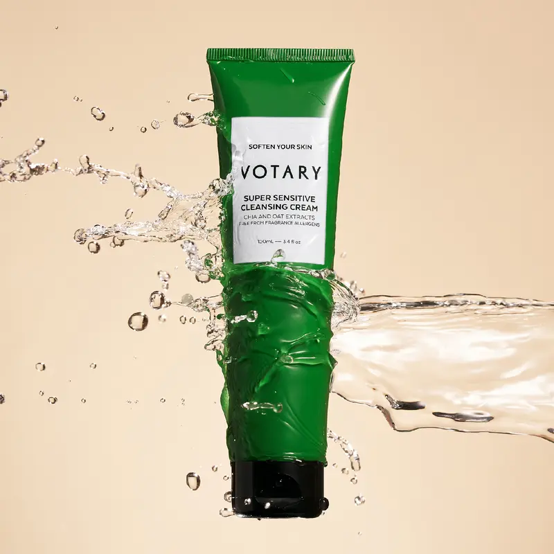 Votary - Super Sensitive Cleansing Cream - Chia and Oat Extracts - 100ml 0