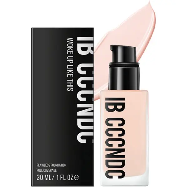 Flawless Full Coverage Liquid Foundation Makeup for Face - Waterproof Poreless Liquid Cover Concealer Skin Tone Foundation - il makiage foundation Cosmetic