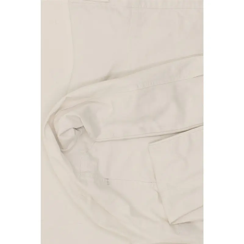 Pre-Owned Vintage GAP Womens Crop Denim Jacket UK 16 Large White Cotton 3