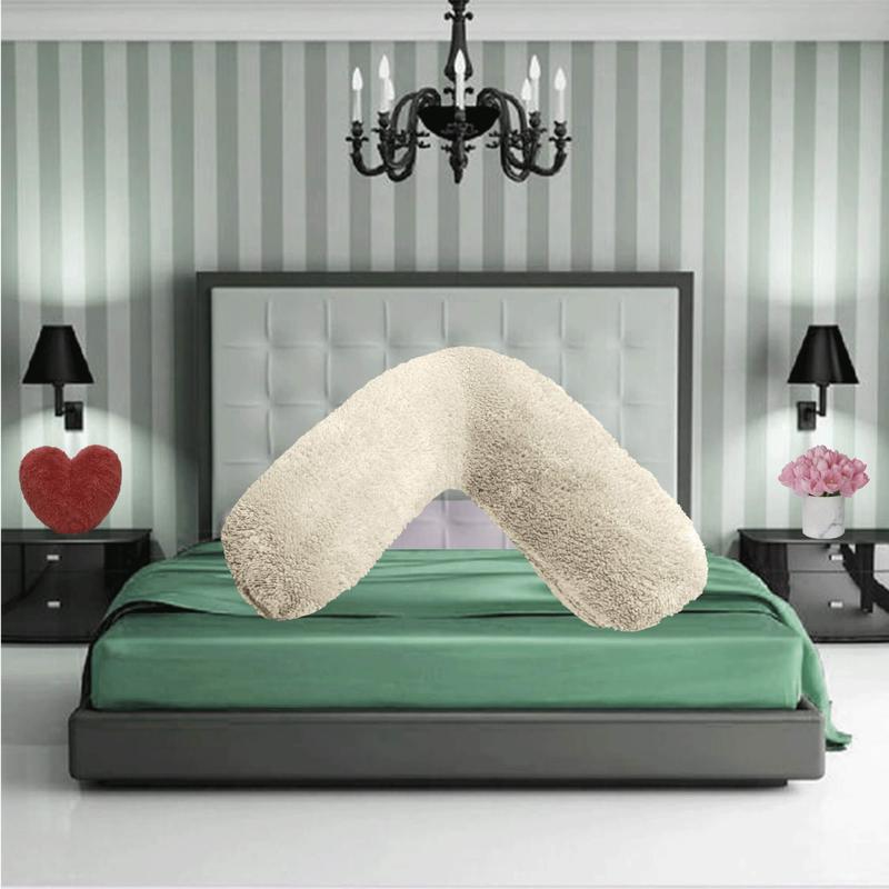 V Shaped Teddy Pillowcase Pregnancy Maternity Cover Only 4