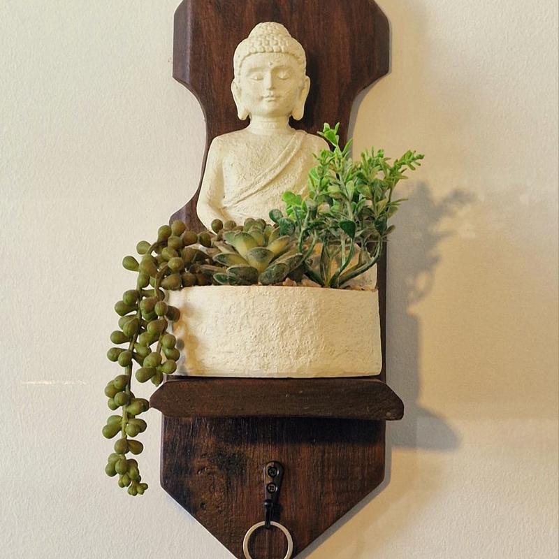 Decorative wall shelf / Key holder 0