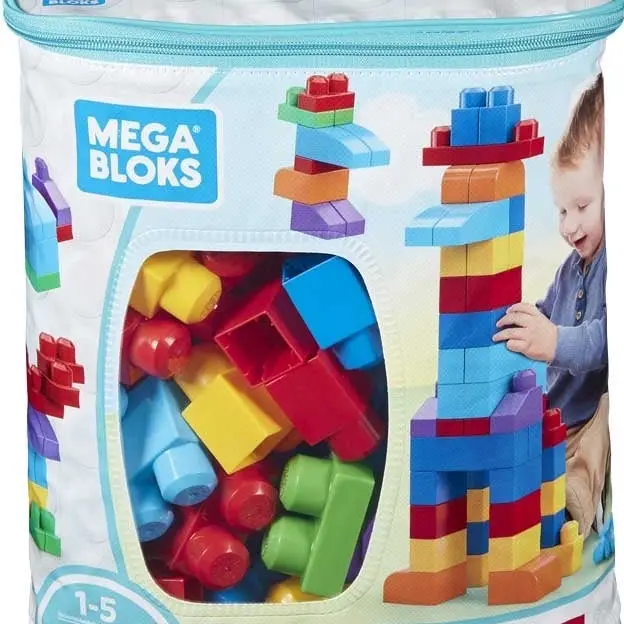 Mega Bloks Building Bag 60 Piece Classic