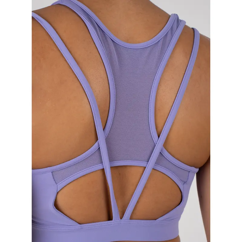 Lightweight Performance Support Sports Bra | Lilac 5
