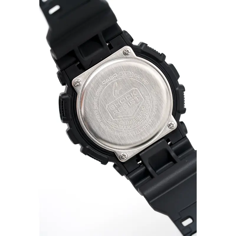 Casio G-Shock Watch Men's 90's Stereo Black GA-140-1A4DR 1
