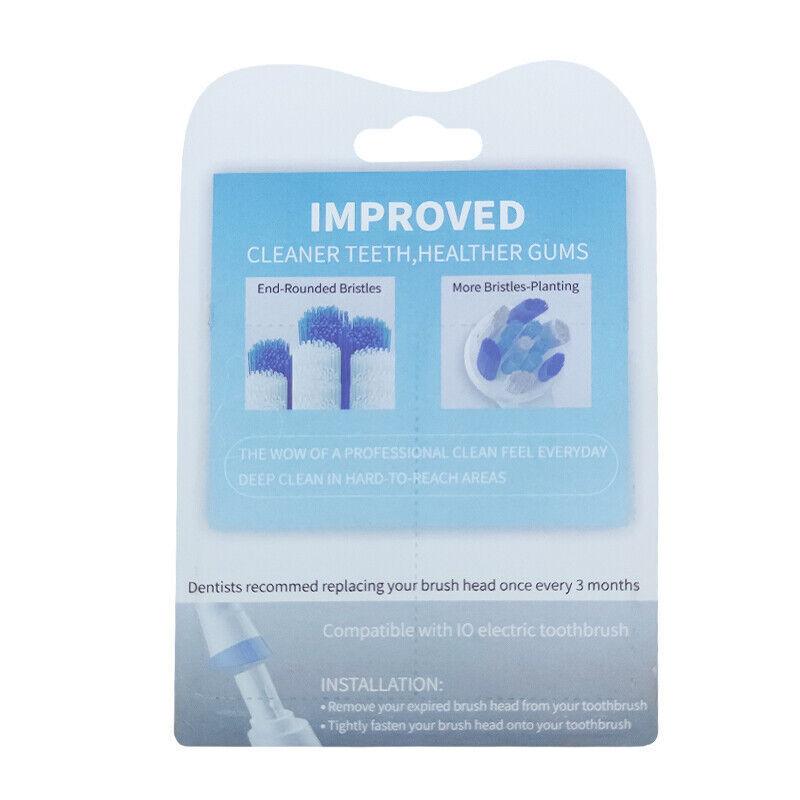 Product Introduction of Electric Toothbrush Heads Clean for Oral B Io 3/4/5/6/7/8/9/10 Series Braun UK Cleansing Black 4