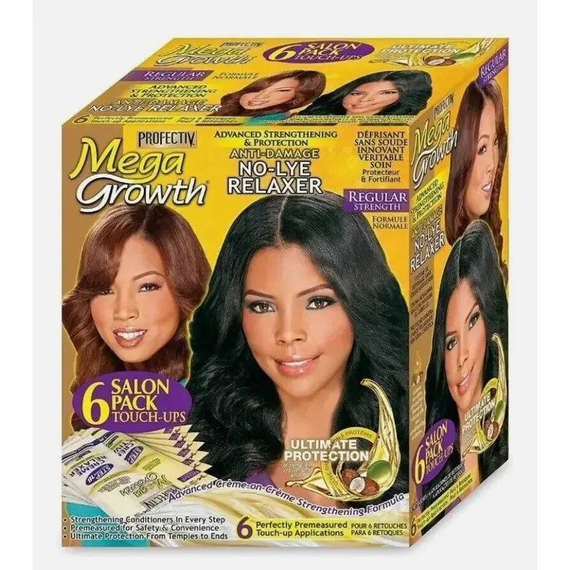Profectiv | Mega Growth | Anti Damage No Lye Relaxer (Super & Regular) (6 Touch-Ups) 1