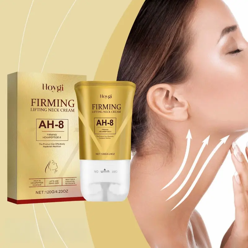 HOYGI Neck Firming Cream, Tighten and Lift NeckCream for Crepev Skin,Skin Moisturizer, DeepMoisturizing, Cruelty free Neck Care Body Care Tightening 8