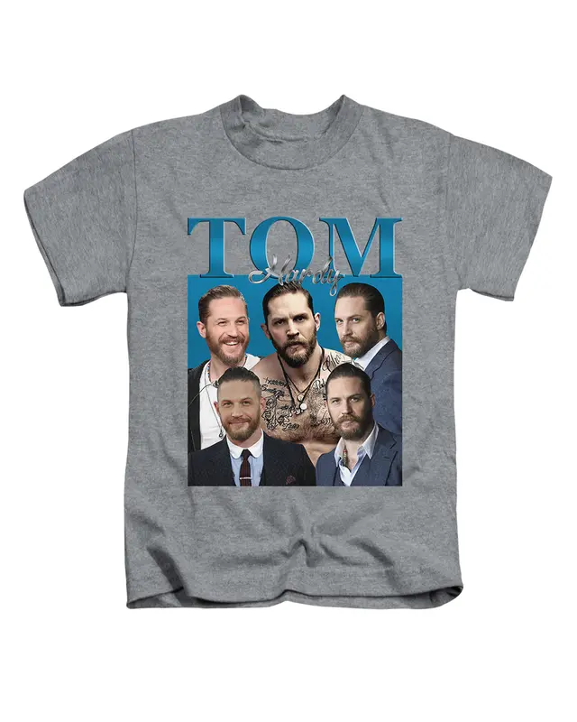 Tom Hardy t-shirt tee top funny cute meme actor male celebrity Tshirt Casual 4