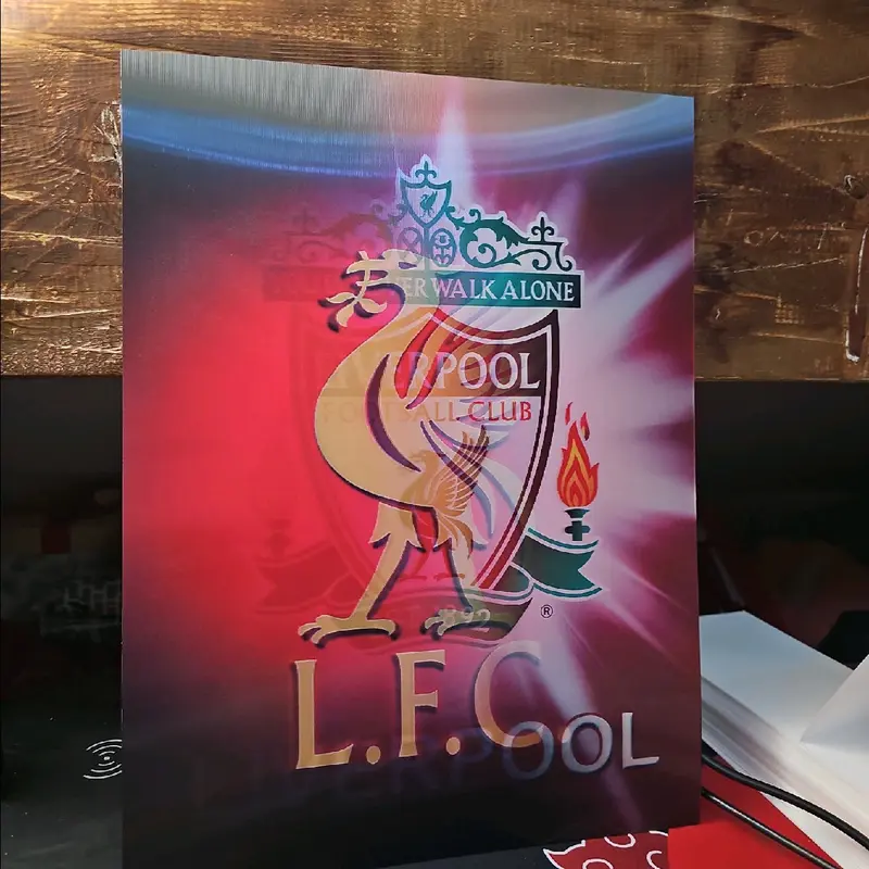 3D Lenticular Poster of Liverpool FC badge 2