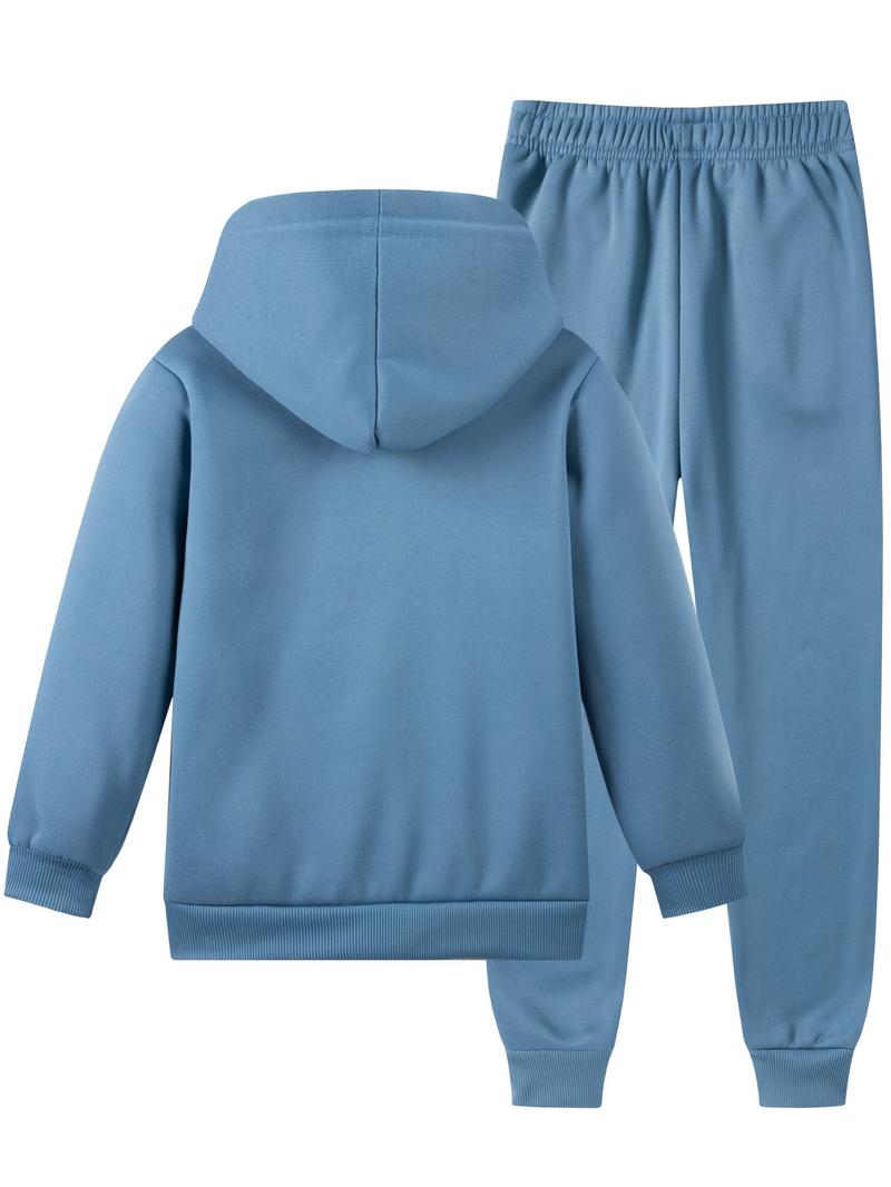 Product Introduction of Colorful Game Console Graphic Print, Boy's Trendy Co Ord Set, Cozy Pullover Hoodie With Kangaroo Pocket & Casual Cuffed Sweatpants With GAME ON Print, Ideal For Daily And Outdoor Wear, Autumn And Winter Outfit 29