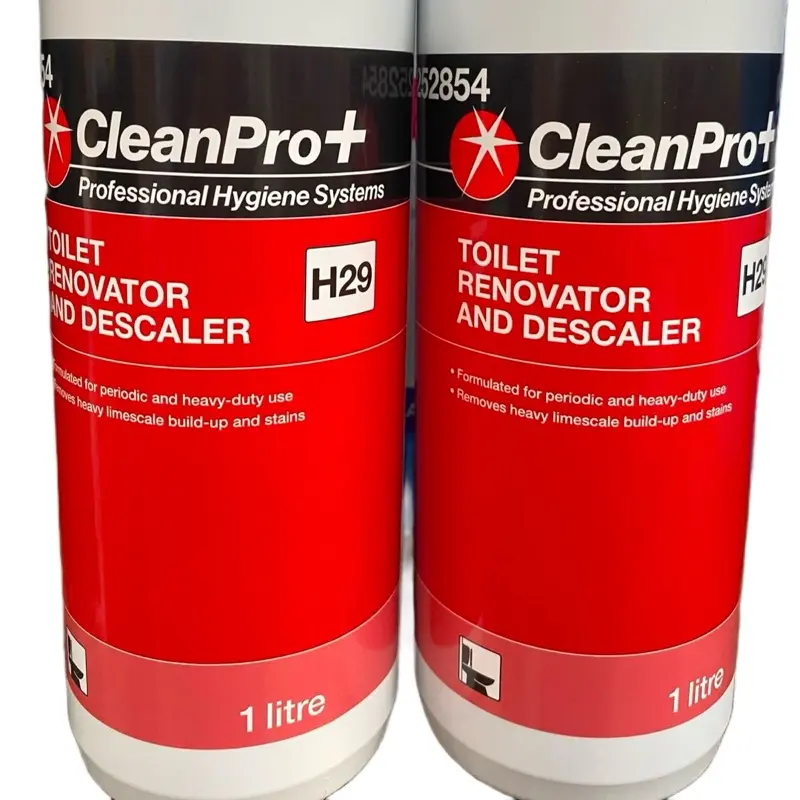 CleanPro+ Toilet Renovator and Descaler H29 1 Litre  Household Cleaners stain remover Remove heavy limescale build-up and stains