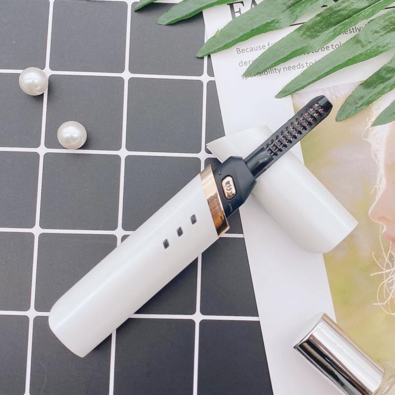 Electric Heated Eyelash Curler Tool Eyelash Curler USB 3 Gear Adjustable Makeup 3