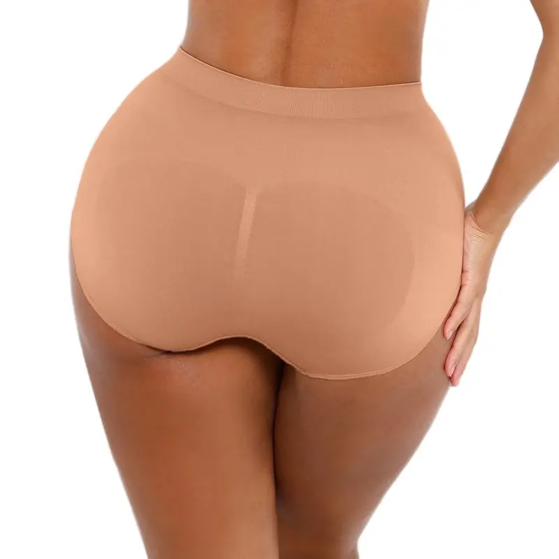 Tummy Control Pant Women's Seamless Shaper Full Panties with 3D Effect - Shapewear - Womenswear Compression Panty Comfort Sexy Basic Comfortable Nylon lingerie Elastic Soft Smooth Everyday Knitting Light Yarn 4