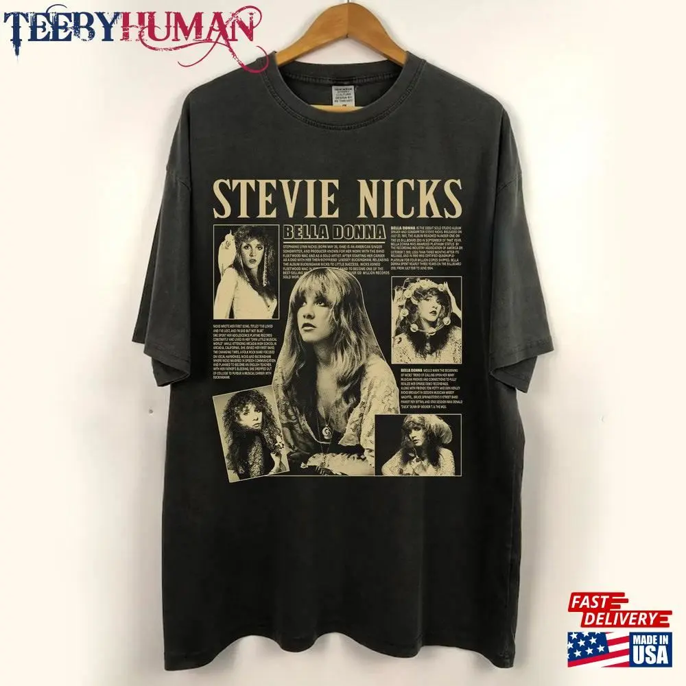 Stevie Nicks 2024 Live Concert Shirt, Vintage Fan Gifts