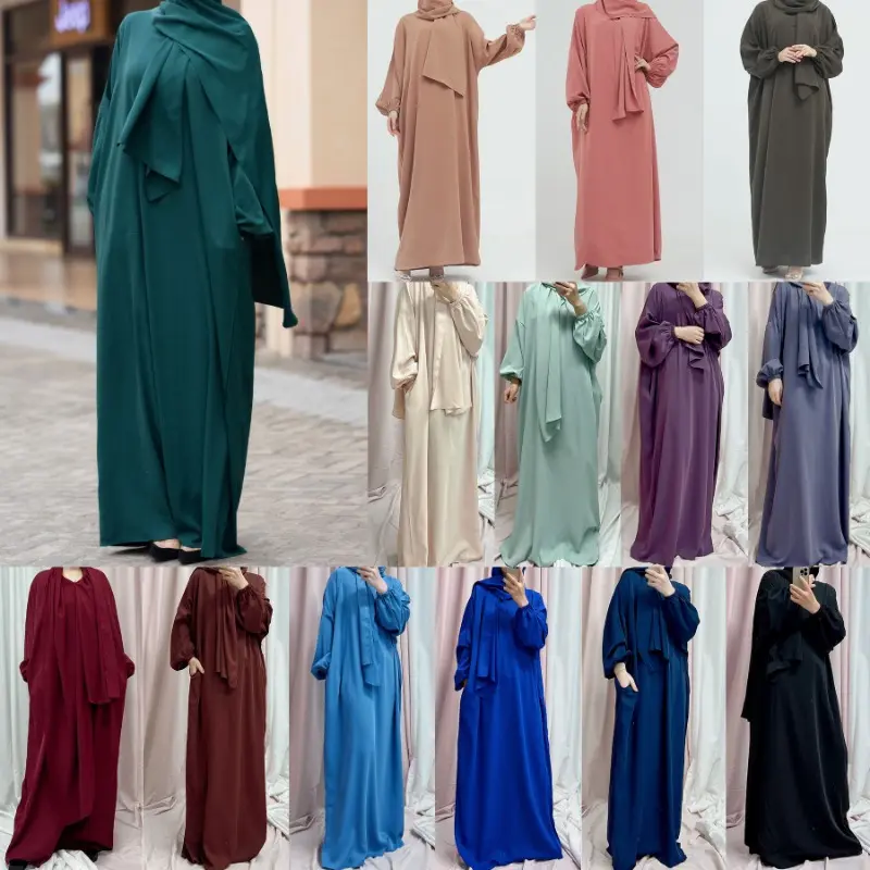 New hooded dress LR499 hoody abaya 1