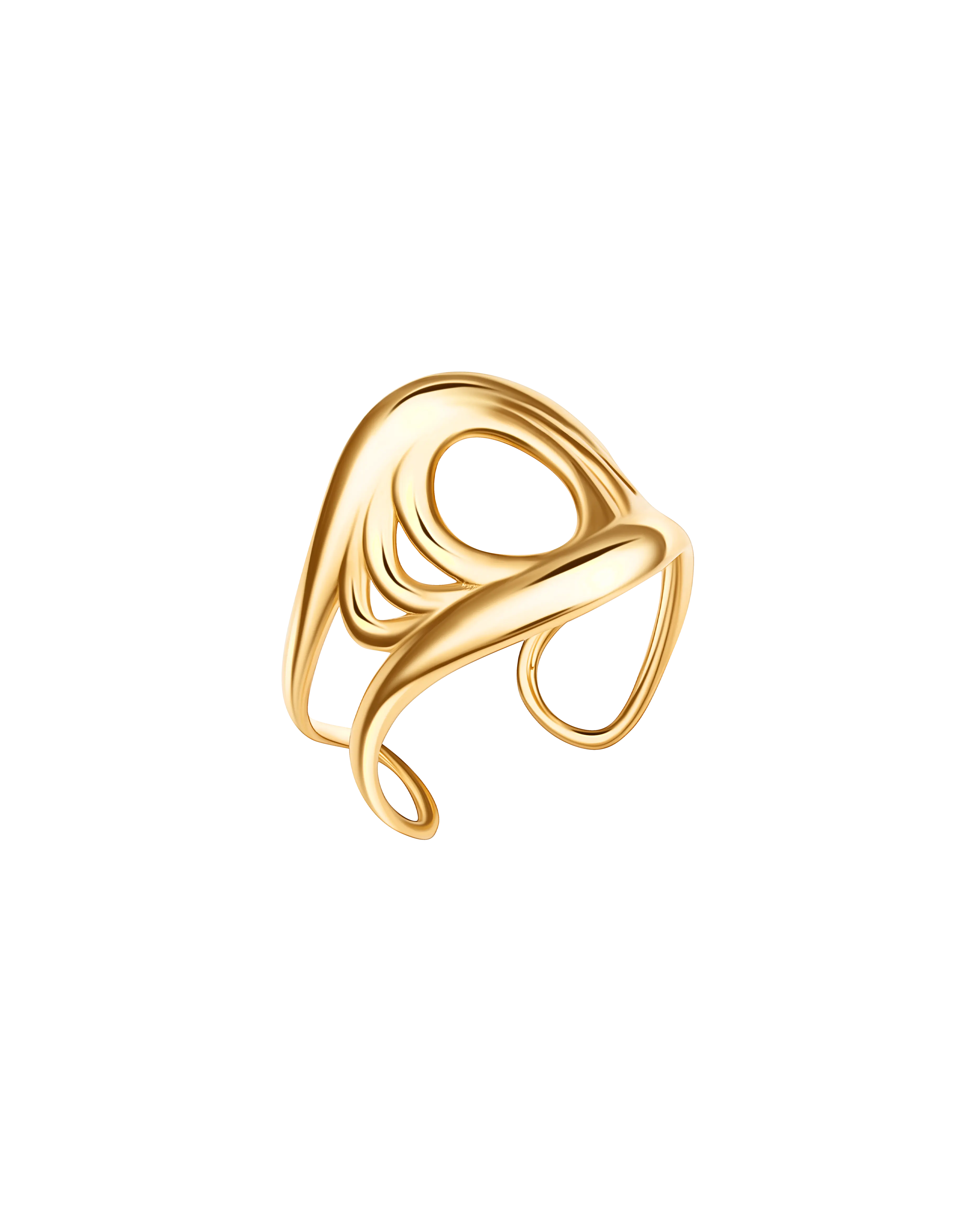 Key-hole Ring