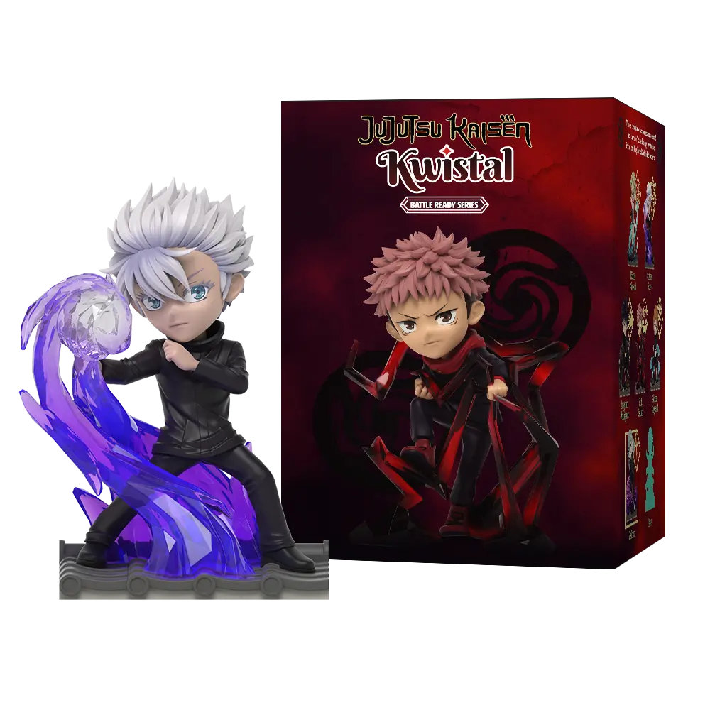 Mighty Jaxx Kwistal Fwenz: Jujutsu Kaisen Battle Ready Series | Collectible Figurines | Each Pack Contains One Figure