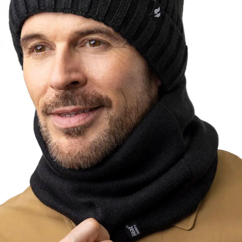 Mens Stockley Thermal Neck Warmer - Black 0
