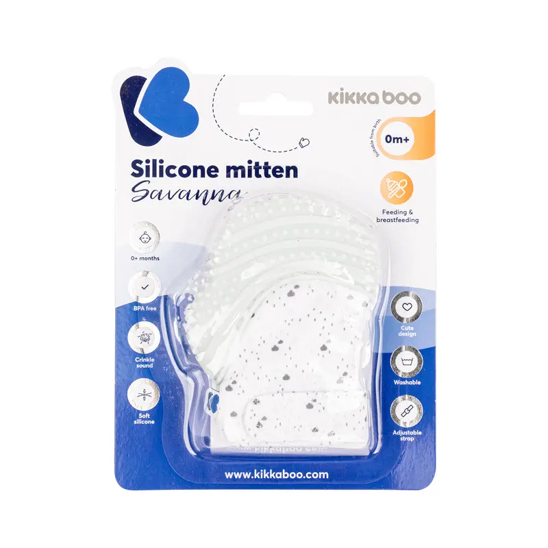 Kikka Boo Silicone Mitten 2 Colours 4