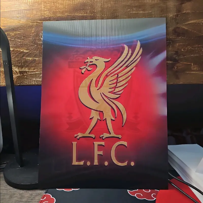 3D Lenticular Poster of Liverpool FC badge 0