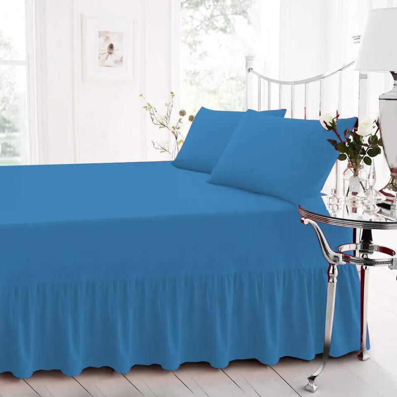 Extra Deep Fitted Valance Sheet Bed Sheets Single Double King Super King Size in Multiple Colors And Multiple Sizes ( Single, Double, King, Super King ) With Free Shipping and Free Return, Long lasting Quality fitted sheet deep fitted pillow  cases 5