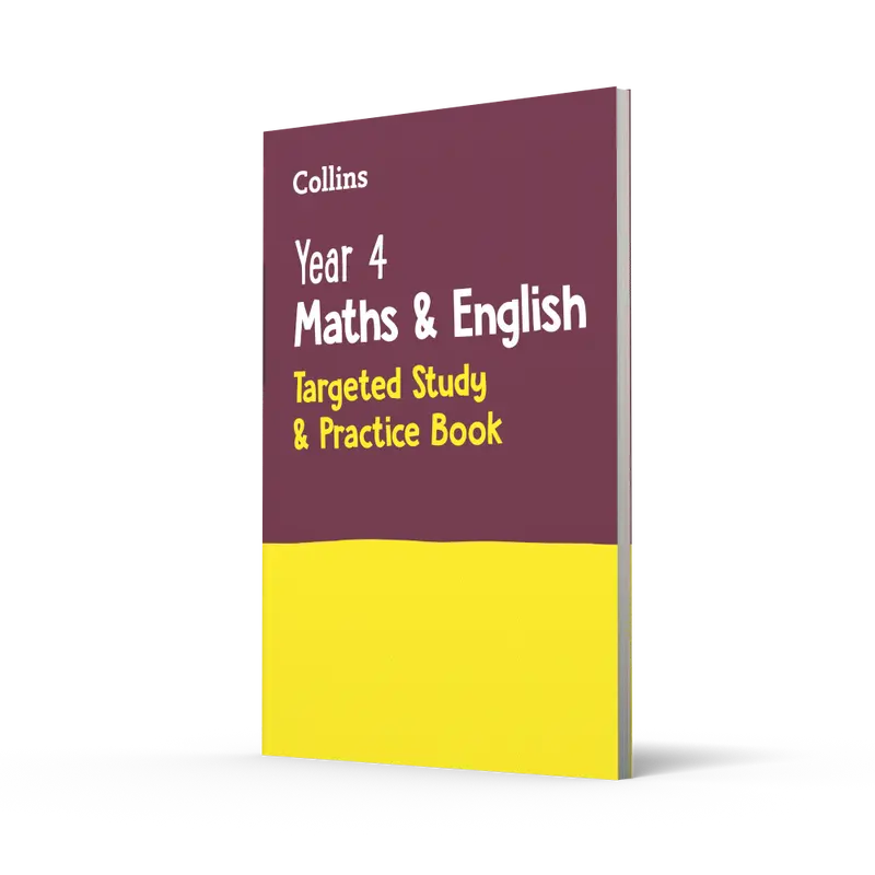 Year 4 Maths and English KS2 Targeted Study & Practice Book: Ideal for use at home (Collins KS2 Practice) by Collins KS2 [Book] 1