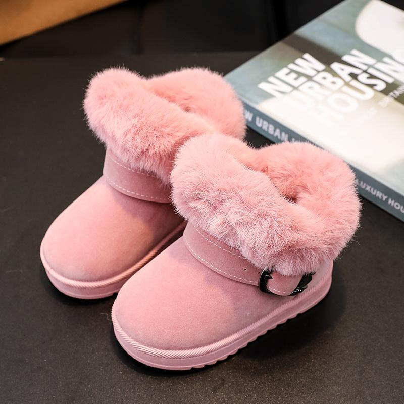 Girls snow boots - Festive Winter Snow Boots - Soft Faux Fur, Rubber Soles, Cute Designs - Fall and Winter Play - Little Girls -  For Warmth, Comfort, and Style - Winter Wonderland Adventures Await 7