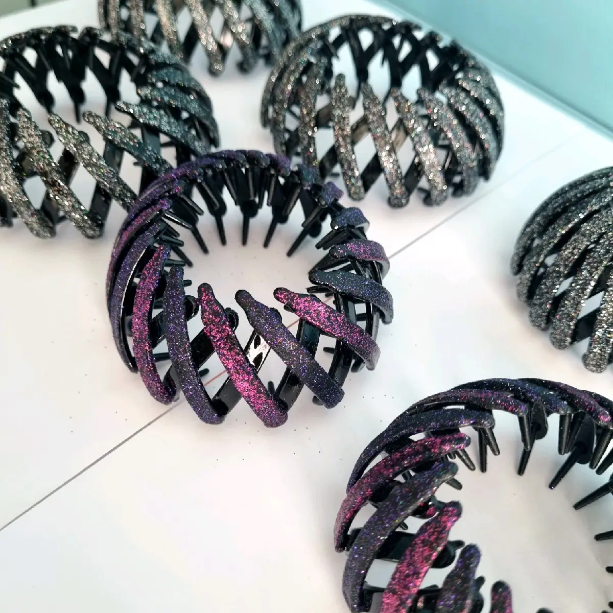 Bird Nest Hairpin Expandable Multifunctional Plastic Daily Casual