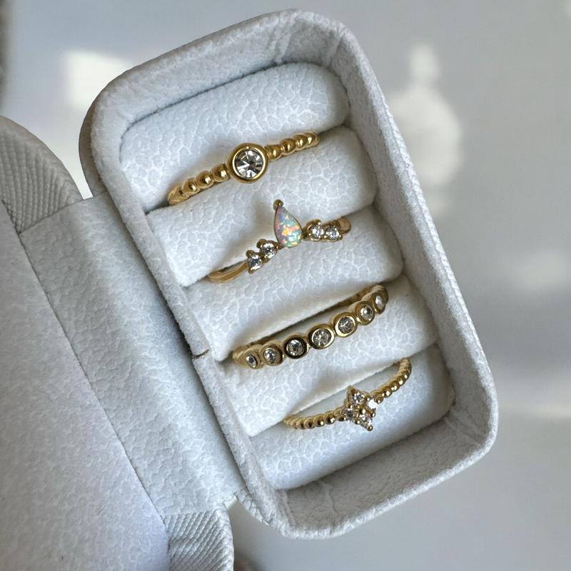 Adjustable Mindy Ring - 2 Colours Available - Isla & Co - Waterproof & Tarnish Free 2