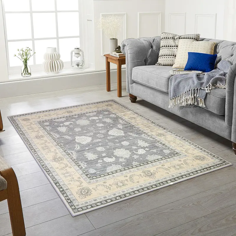 Non Slip Large Traditional Rugs Living Room Bedroom Carpet Hallway Runner Rug 2