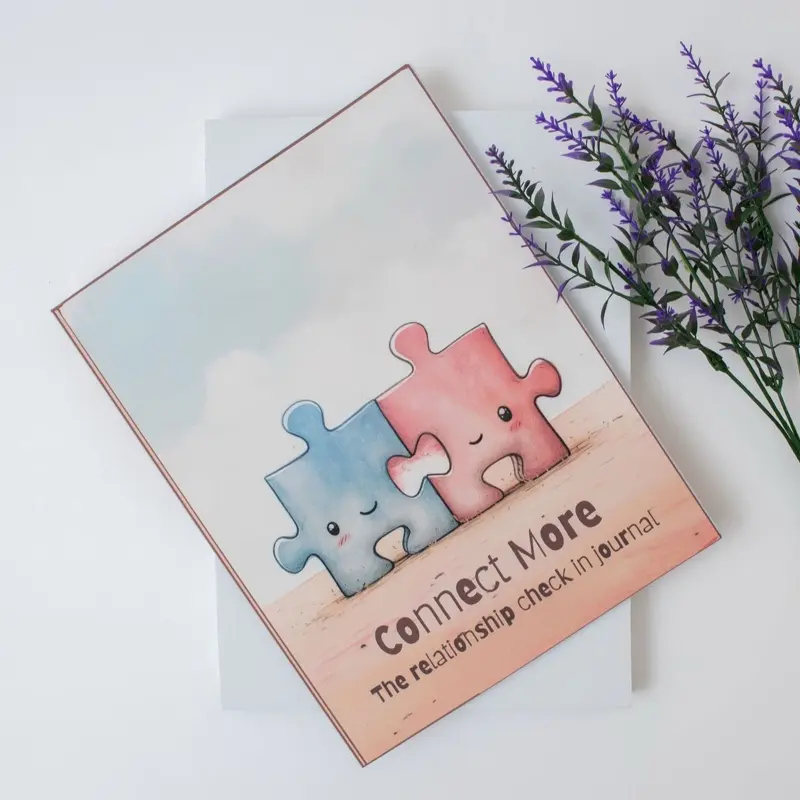 Connect More - The Relationship Check-In Journal