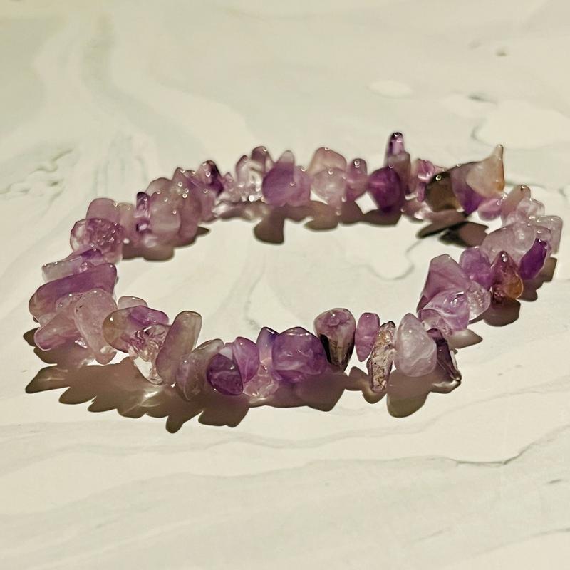 Handmade Natural Stones - Amethyst, Citrine, Aventurine, Moss Agate and Lapis 2