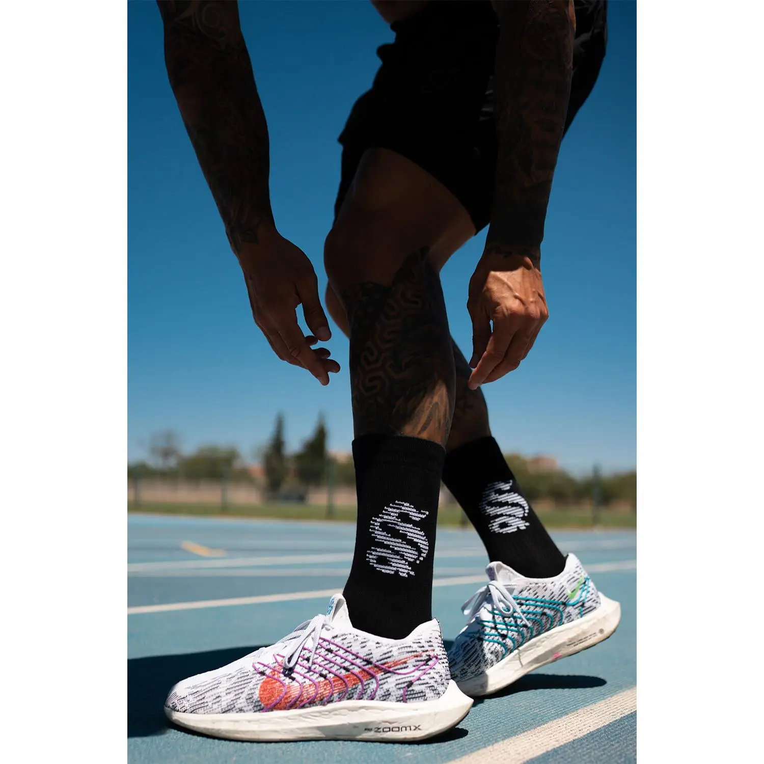 Motion Logo Socks (2 Pack) - Black