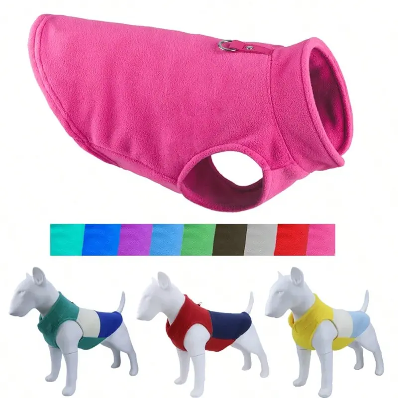 Winter Fleece Pet Dog Clothes Puppy Clothing French Bulldog Coat Pug Costumes Jacket For Small Dogs Chihuahua Vest Yorkie Kitten 1