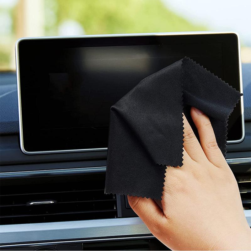 5x Microfiber Cleaning Cloth Camera Lens EyeGlasses Phone Screen Jewellery Wipes UK 5