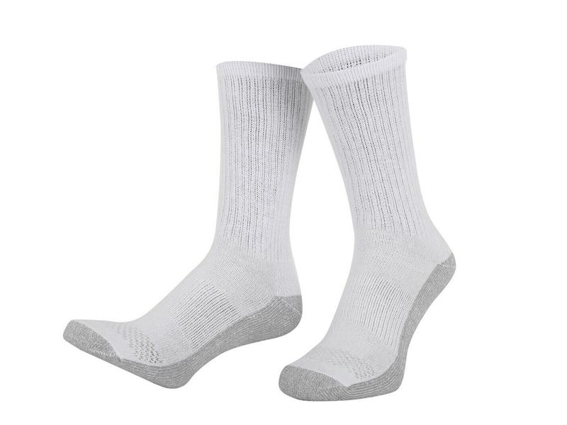 5-20 Comfort & Support: Premium Cotton Work/Sports Socks  Reinforced Heel 6-11 3