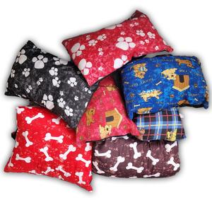 Soft & Cozy Dog Cushion Bed - Pet Dog Bed Supplies, Pet Pillow Available In Random Colours Mixed Fibre Filling Machine Washable Poly-Cotton Cover for Dogs