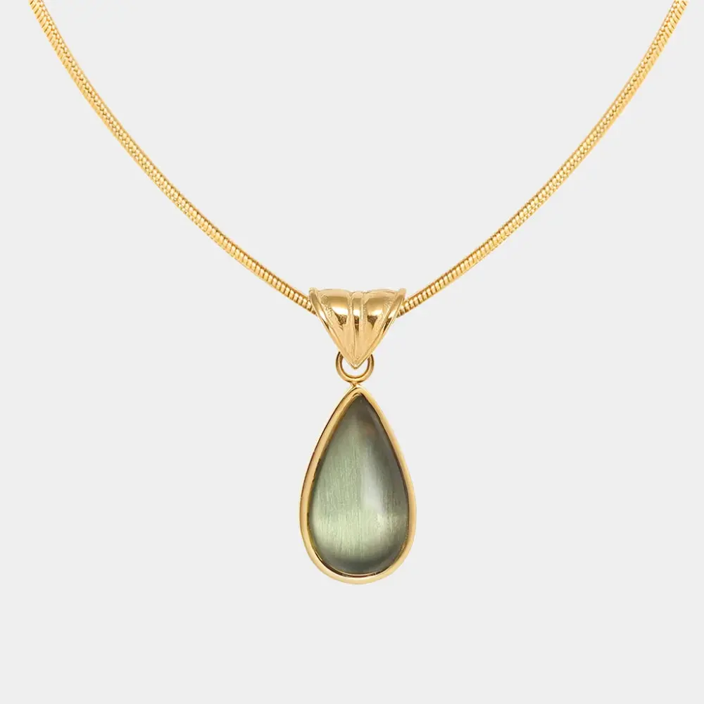 water drop necklace