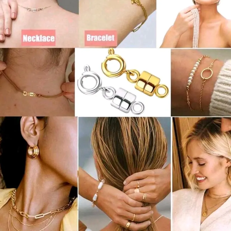 Magnetic Clasp for Necklace or Bracelet - Fashion Accessory 5