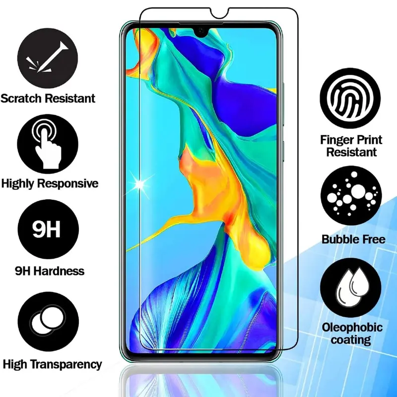 Screen Protector For Samsung Galaxy A34/A54/A14/ A04s/ A23/ 4G 5G Tempered Glass 1
