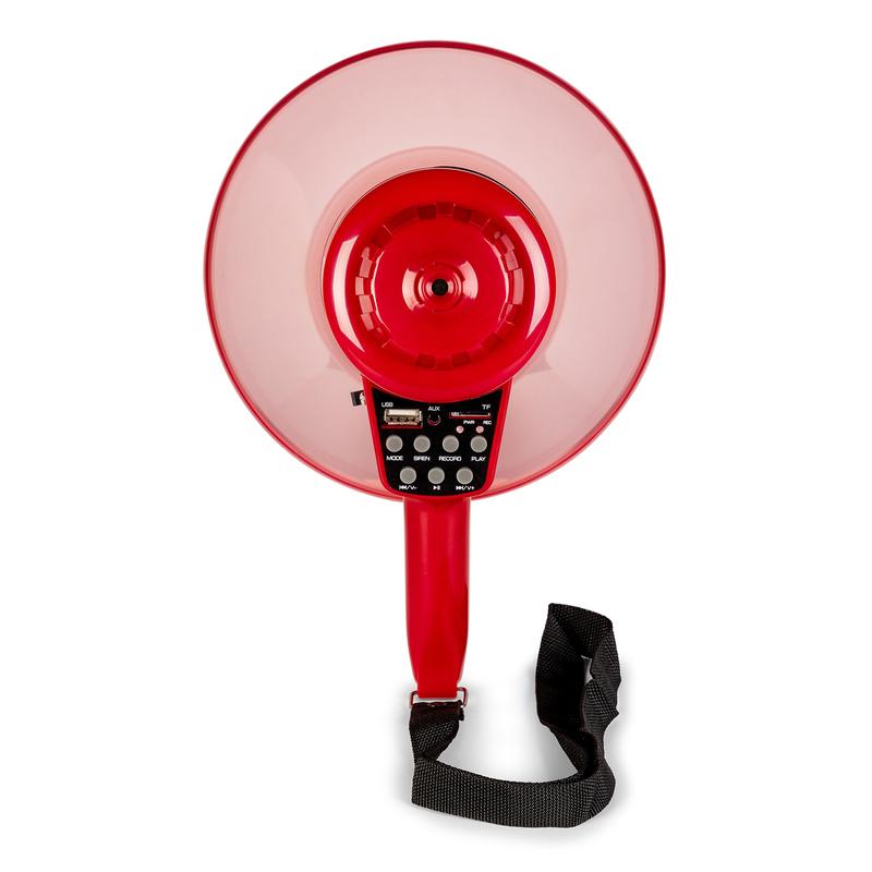 Vonyx MEG050 Portable Megaphone Loudhailer with LED Light - 50W 7