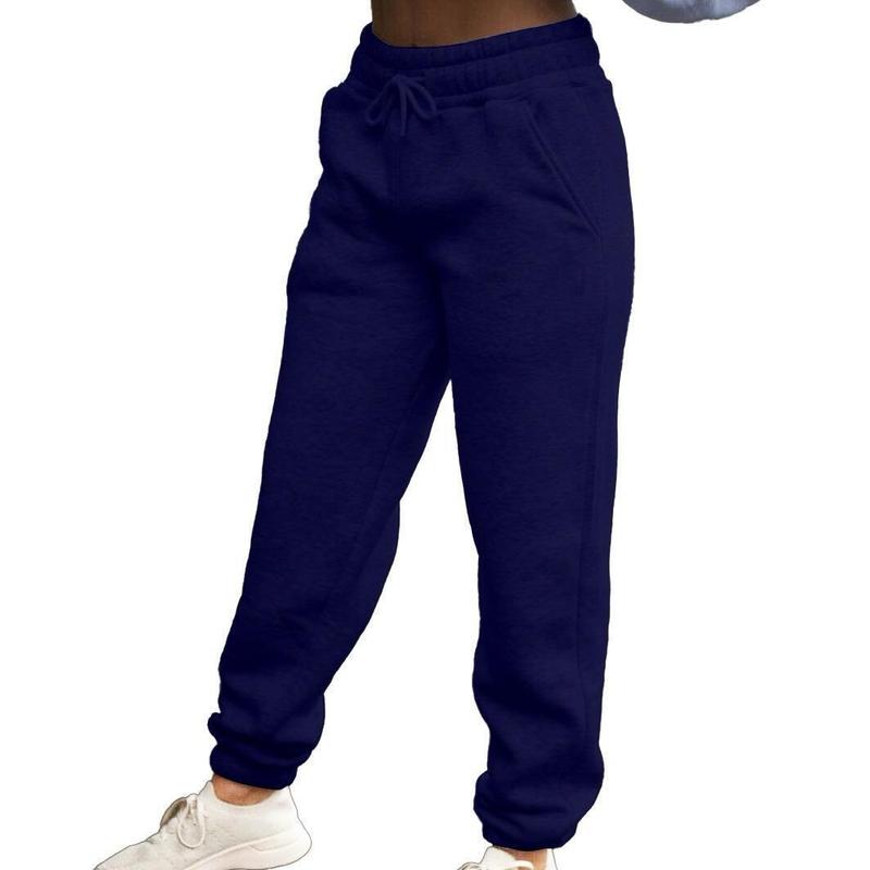 LADIES WOMENS JOGGING JOGGERS TRACKSUIT BOTTOMS FLEECE CASUAL LOUNGE JOG PANTS 2