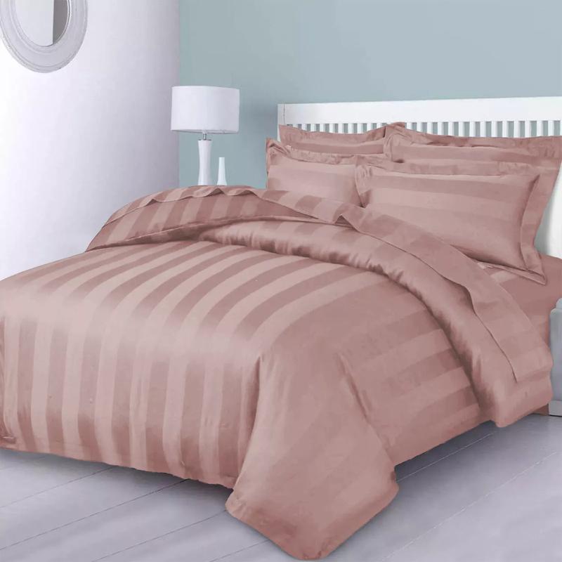 Stripe Duvet Cover Set - Soft Bedding Quilt Covers in Single, Double, King Size 6
