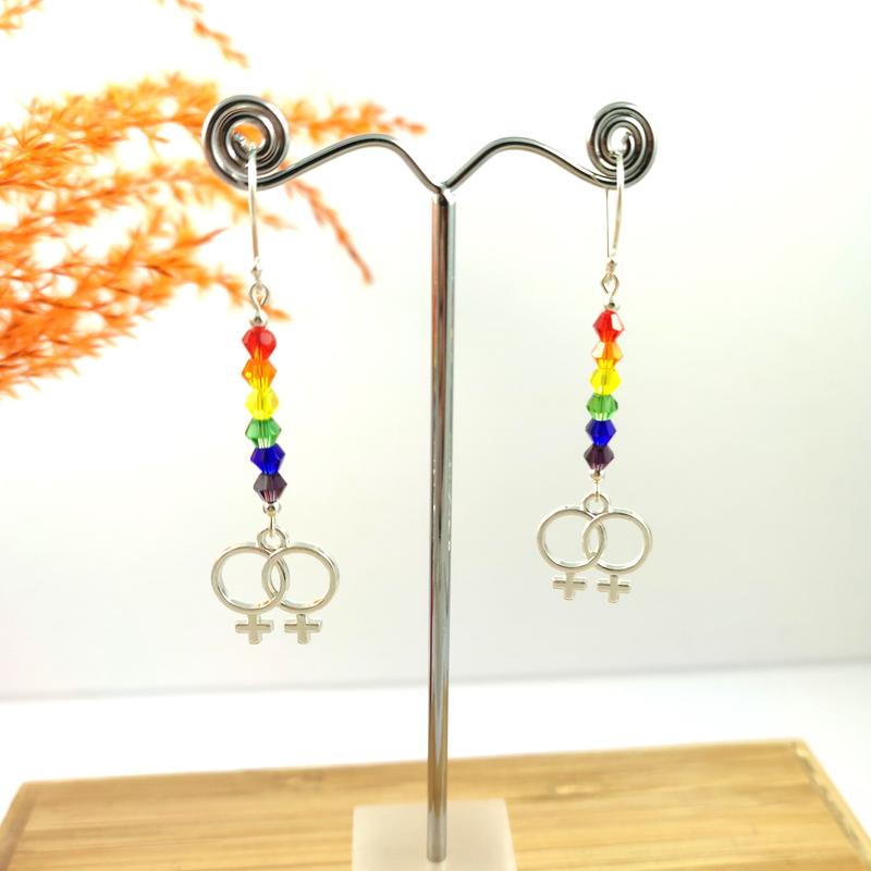 WLW Pride Earrings 2