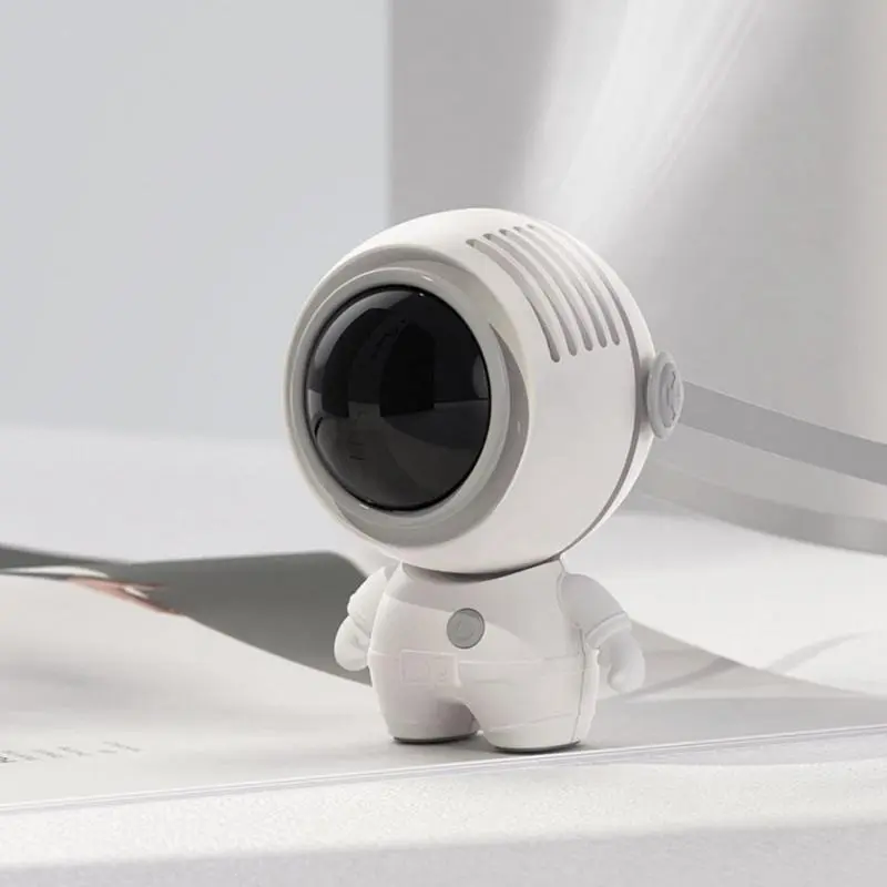 【2025】Portable Bladeless Astronaut Fan, Silent Ultralight Handheld Halter Neck Fan, USB Rechargeable 3