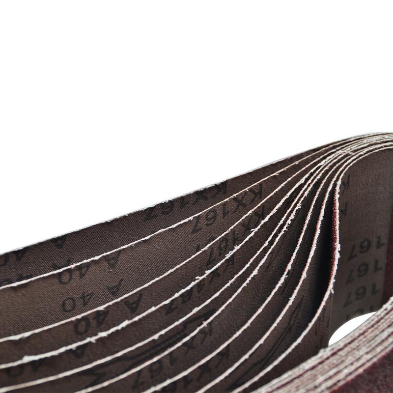 Product Introduction of 10Pack Sanding Belts 915X100mm Mixed Grade 60/80/120/150/240 Bosch Makita Sander 26