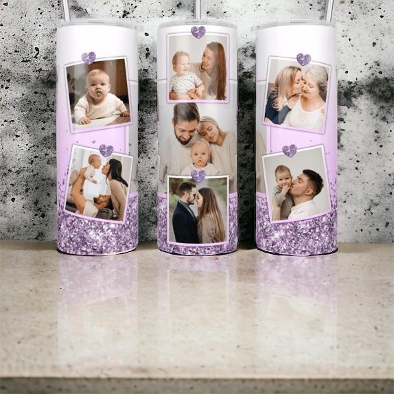 Personalised Photo Tumbler, Custom Picture Tumbler, Insulated Photo Tumbler, Gift for Her, Keepsake Tumbler drinkware 1