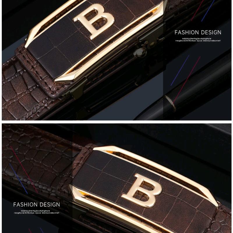 Luxury Men's Genuine Leather Belt for Fashionable Style 2