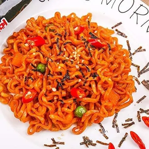 Samyang Hot Chicken Noodle Buldak Ramen Halal 140g | Free Wisemax Chopsticks Included | Perfect Gift 3